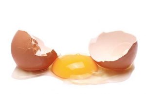 پوست تخم مرغ یانگ است و داخل تخم مرغ یین است. 